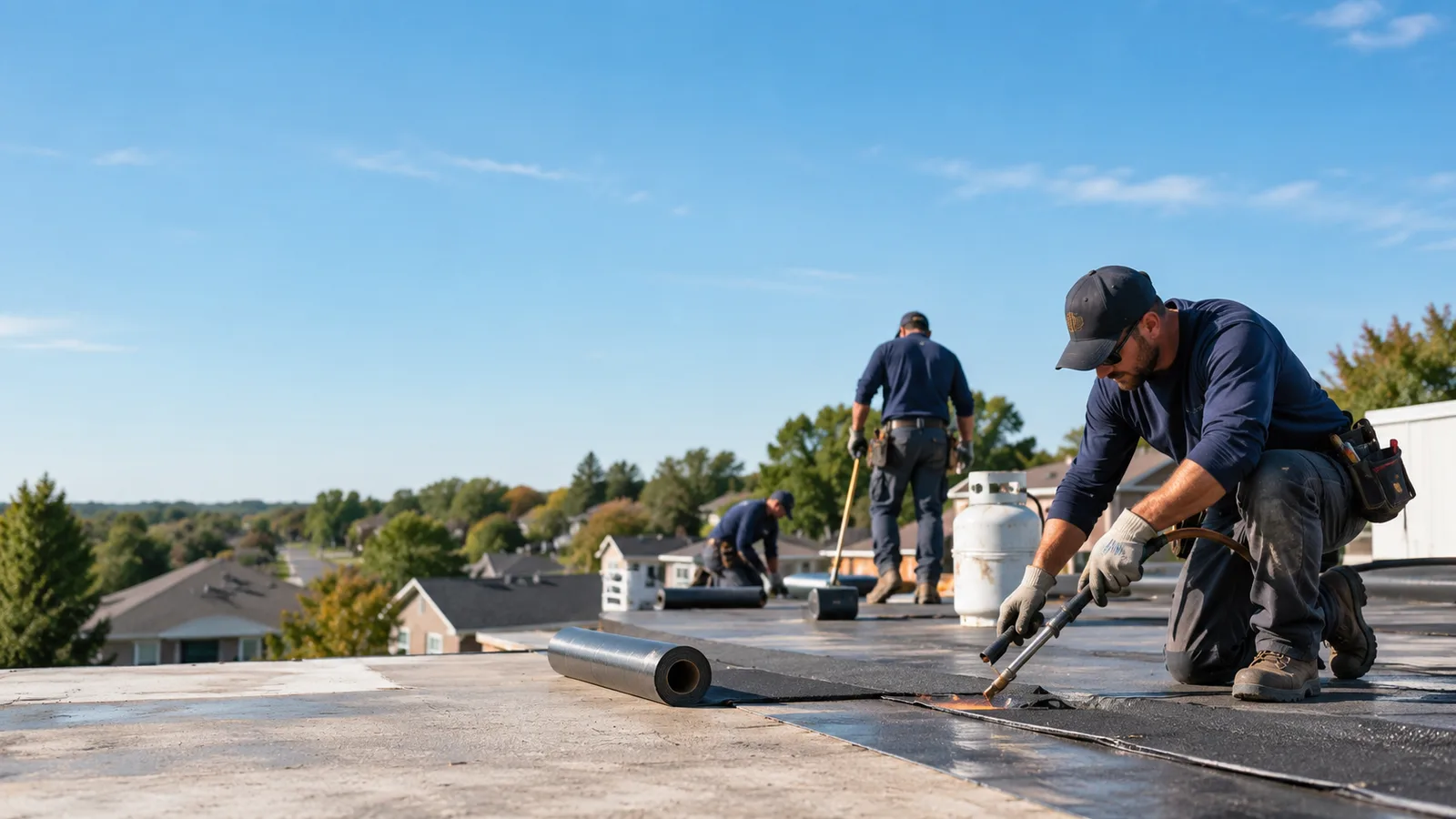 Flat Roof Leak Repair providers in Erick, OK